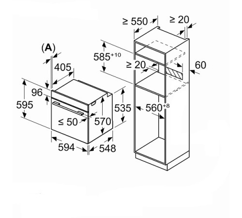 Духовой шкаф BOSCH HBA534BW0