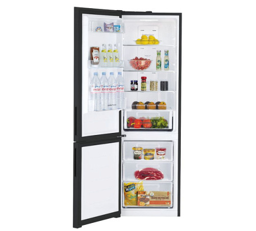 Холодильник DAEWOO RNV3610GCHB черное стекло