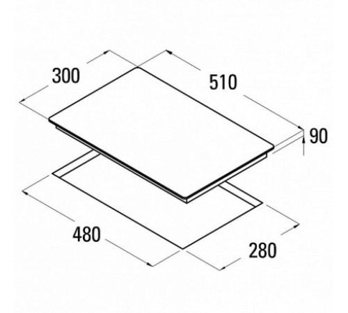 Встраиваемая газовая варочная панель Cata GI 302 A CdB
