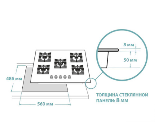 Варочная поверхность GEFEST ПВГ 2342