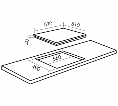 Варочная панель MBS PG-620