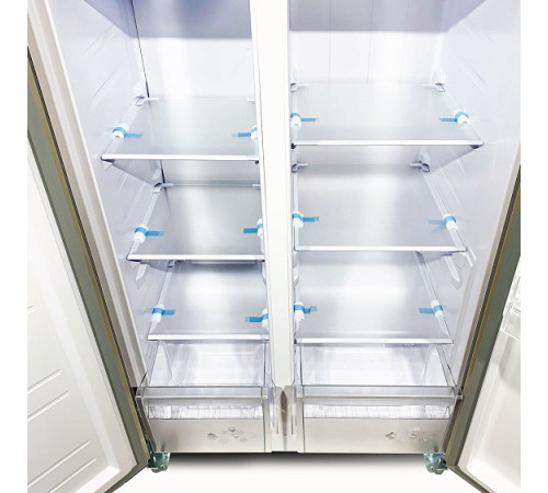 Холодильник GINZZU NFI-4012 золотистый