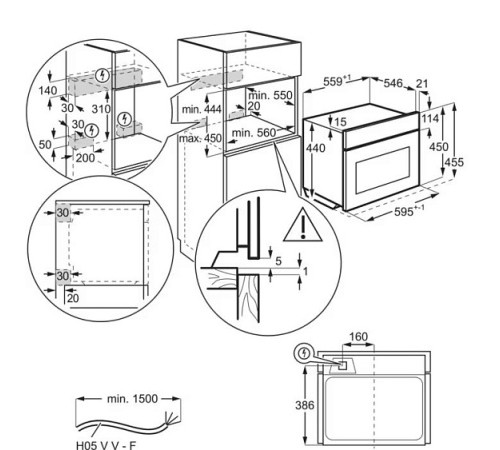 Микроволновая печь ELECTROLUX EVM8E08V