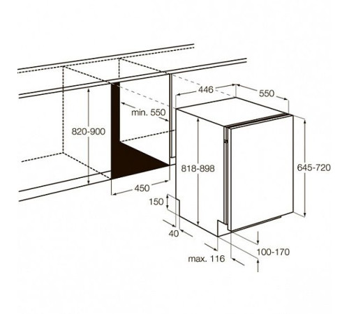 Посудомоечная машина ZANUSSI zdv 91400fa
