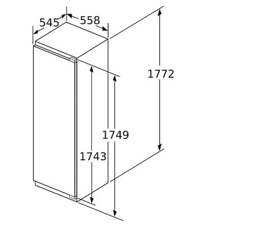 Холодильник NEFF KI8826DE0
