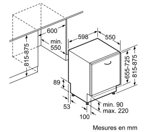 Встраиваемая посудомоечная машина Siemens SN 636 X 02 KE
