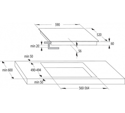 Варочная панель GORENJE ECT63ASC