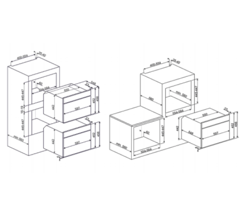 Электрический духовой шкаф SMEG SFP4120PZ