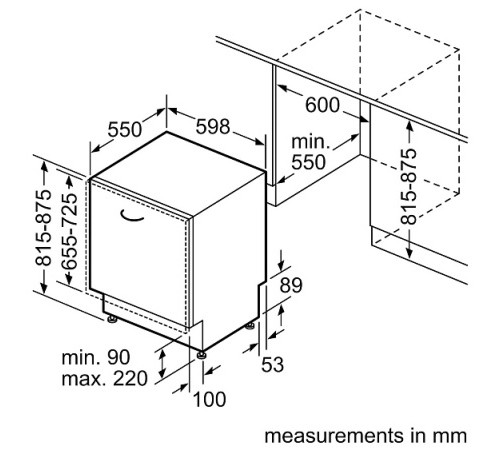 Посудомоечная машина BOSCH SMV46JX10Q
