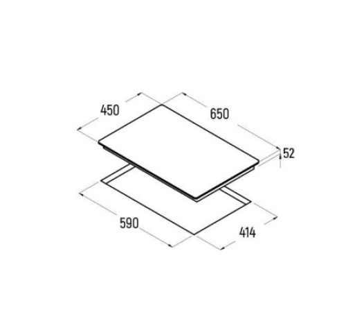 Варочная панель CATA 604 TI