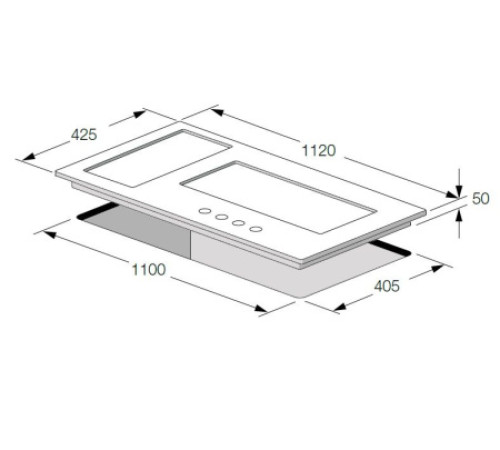 Варочная панель FULGOR FCH 905 G DWK WH