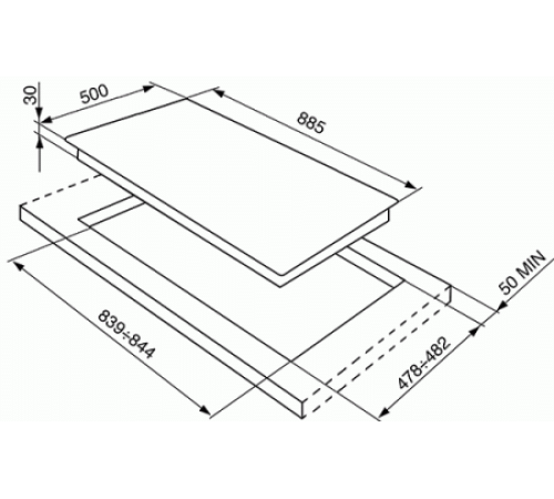 Газовая поверхность SMEG SRV896AVOGH2