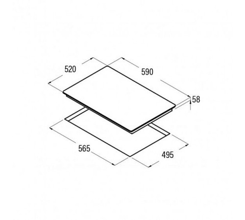 Варочная панель CATA IB 6303 BK
