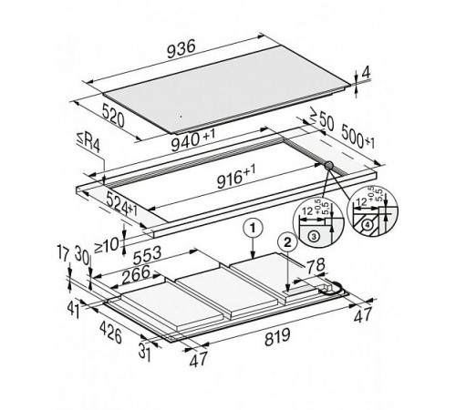 Варочная панель MIELE KM 7897 FL