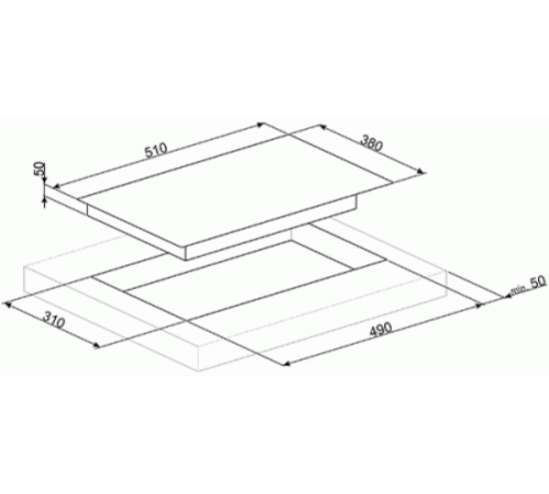 Поверхность SMEG SIM631WLDX