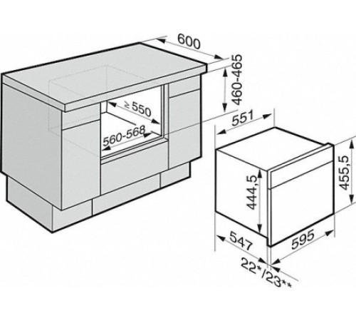 Встраиваемая пароварка Miele DGM 6401