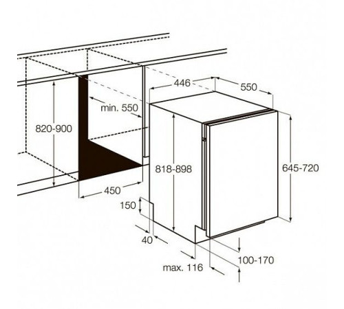Посудомоечная машина AEG f 78400 vi0p