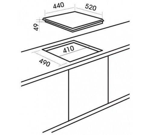 Варочная панель MBS PG-453 IV