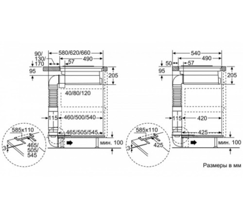 Варочная панель BOSCH PVS845F11E