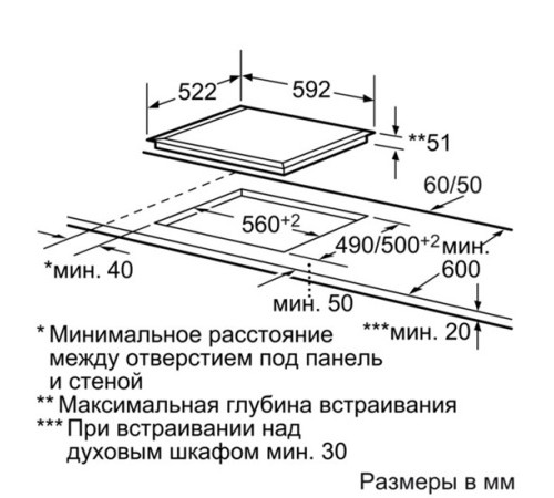 Поверхность BOSCH pib 651n14
