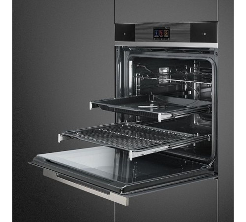 Встраиваемый электрический духовой шкаф Smeg SFP6104WTPN