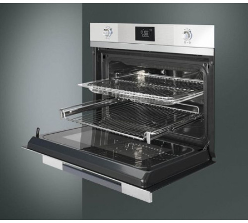Электрический духовой шкаф SMEG sf4120mcb