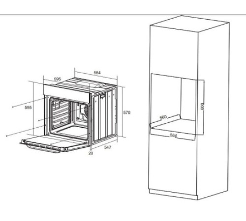 Духовой шкаф HAIER HOX-T08AMTB