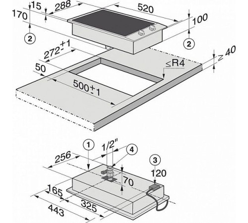 Поверхность MIELE cs 1312 bg