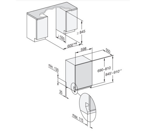 Посудомоечная машина MIELE G 7185 SCVi XXL AutoDos