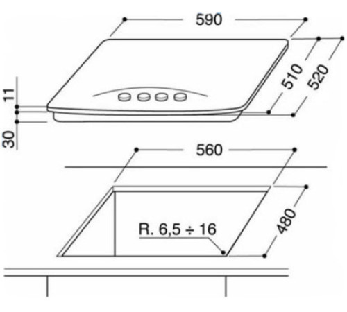 Поверхность WHIRLPOOL akm 528 na c