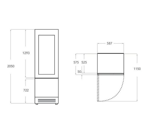 Винный шкаф KITCHENAID KCVWX 20600R