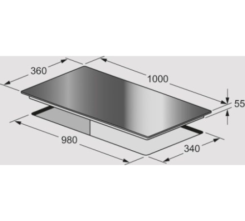 Варочная поверхность Fulgor Milano CH 1004 ID TS