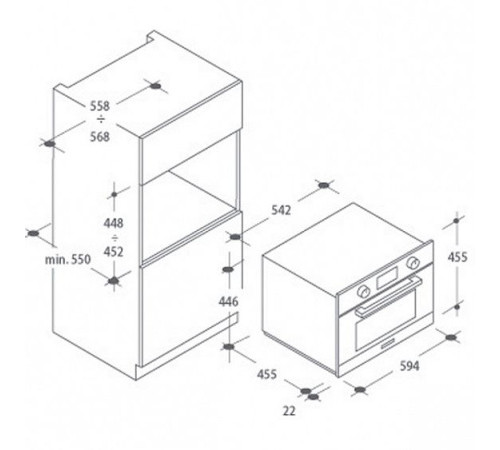 Микроволновая печь CANDY mic 440 tx