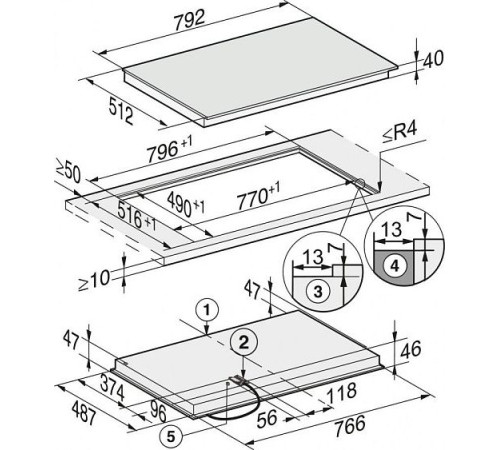 Варочная панель Miele KM 6564 FL