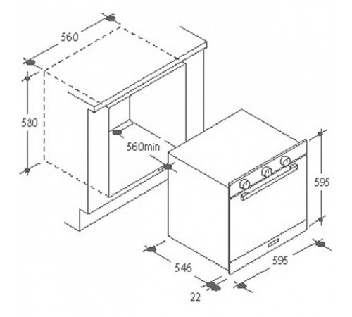Духовой шкаф CANDY fxp 623 x