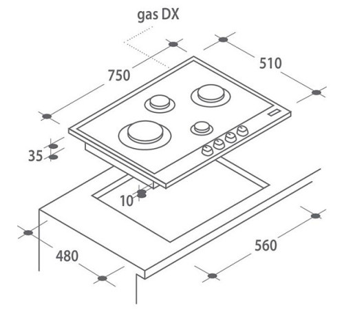 Поверхность CANDY cpg 74 sqg x