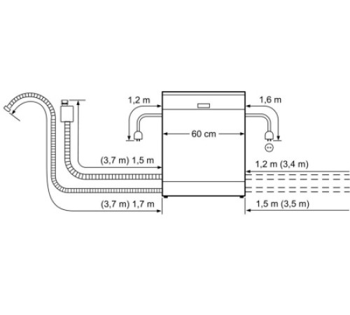 Посудомоечная машина SIEMENS SN 55ZS67CE