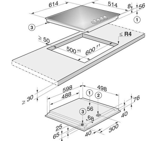 Поверхность MIELE km 361 g