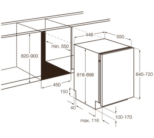 Посудомоечная машина AEG f 65402 vi