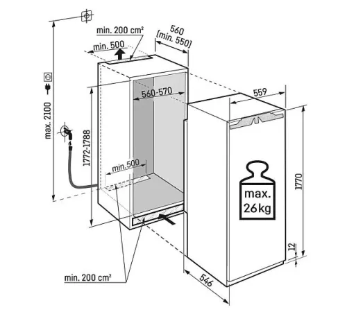 Морозильная камера LIEBHERR SIFNdi 5188