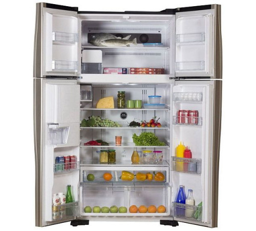 Холодильник side-by-side HITACHI r-w722 fpu1x gbw