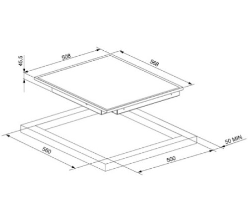 Поверхность SMEG se2664cx2