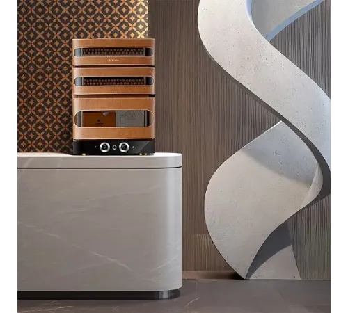 Сигарный шкаф AFIDANO L3 (Коньячная кожа)