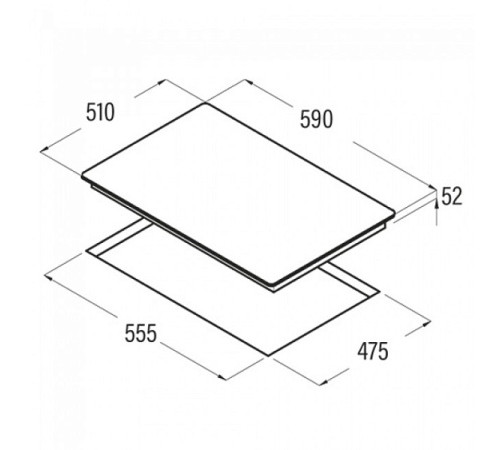 Варочная поверхность CATA CCI 6021 BK