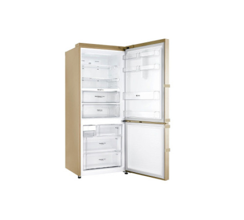 Холодильник LG GB-B548GVQZE бежевый