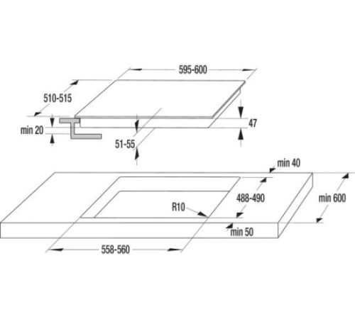 Поверхность GORENJE ECT 620 SC