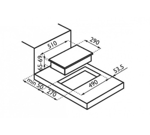 Варочная поверхность  ARDESIA pe 29 fh