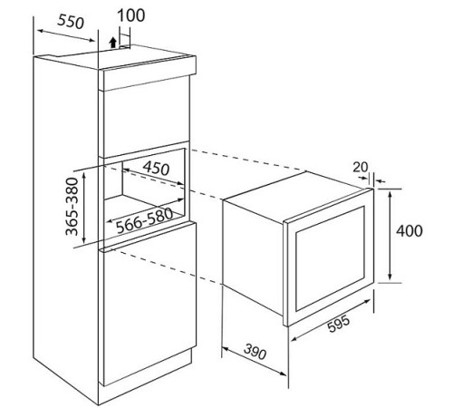 Микроволновая печь ZUGEL ZMO251B