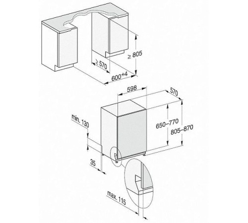Посудомоечная машина MIELE G 5260 SCVi Active Plus