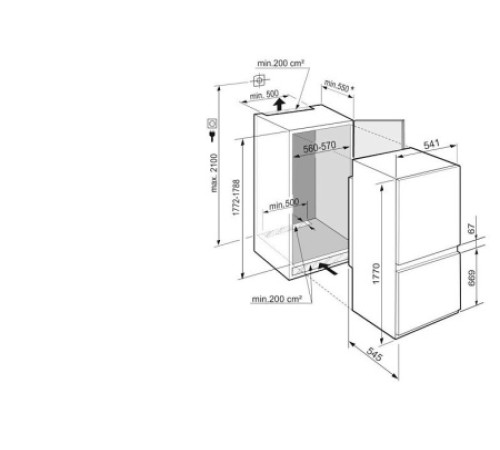 Холодильник LIEBHERR ICBNSe 5123